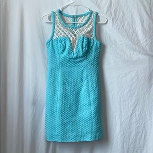 Size zero Lilly Pulitzer baby blue, worn once